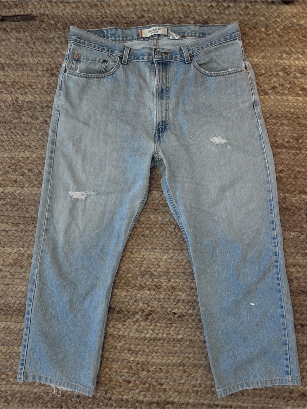 Vintage Levi's jeans 505 Light Blue Relaxed Fit vintage  Jeans 16